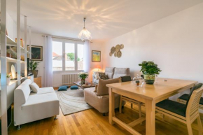 Appartement de 2 chambres avec balcon amenage et wifi a Dijon
